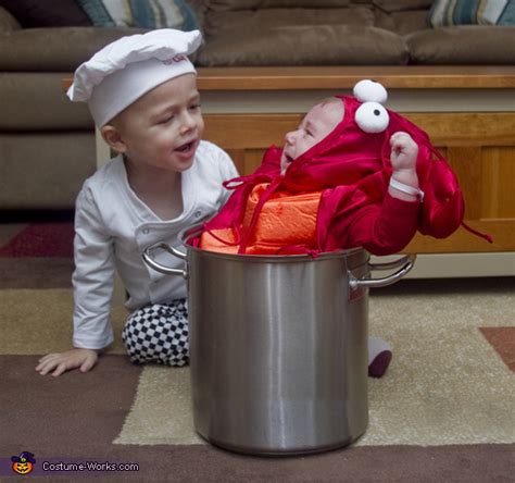 The Chef and The Lobster Costume | Mind Blowing DIY Costumes