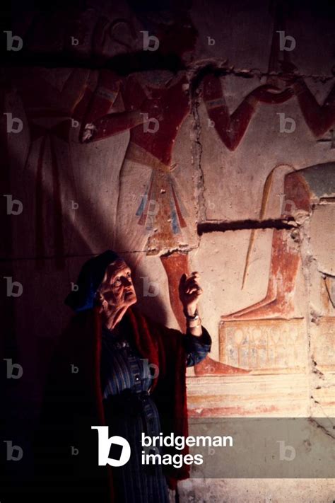 Image of Ancient Egypt Series: Dorothy Eady in the Temple of Seti