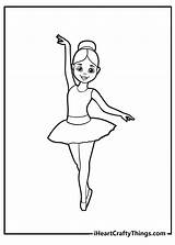 Ballet Dancer Coloring Pages sketch template