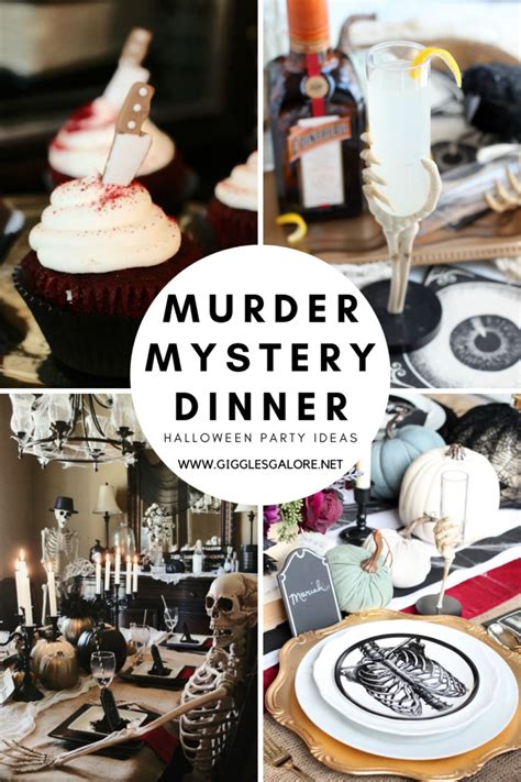 Murder mystery themed dinner – Artofit