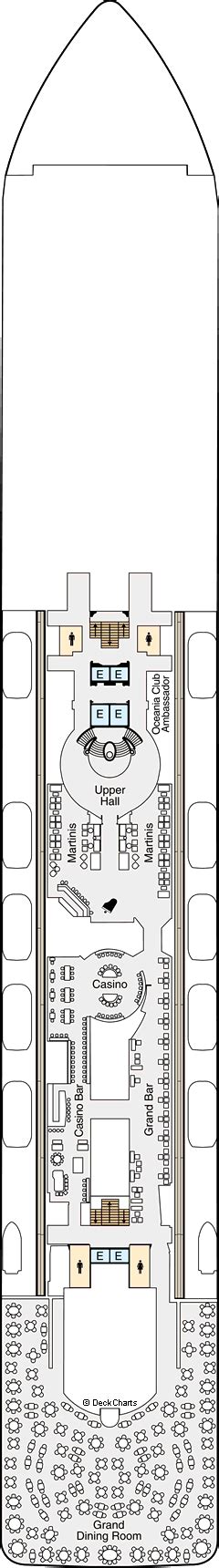 Oceania Riviera Deck Plans: Ship Layout, Staterooms & Map - Cruise Critic