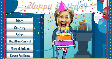 Hillary Clinton Birthday Ecard | Hillary Clinton Cards