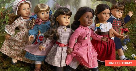 American Girl rereleased 6 original dolls for its 35th birthday