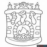 Chimney Coloring Page sketch template