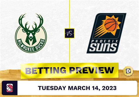 Bucks vs. Suns Prediction and Odds - Mar 14, 2023