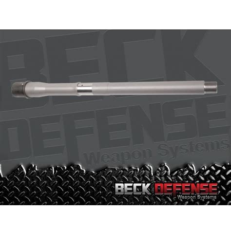 BARRELS : BECK DEFENSE 300 AAC BLACKOUT BARREL 16" ---STAINLESS STEEL---