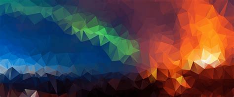 Abstract Sunset [3440x1440] : WidescreenWallpaper