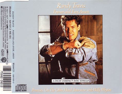 Randy Travis – Forever And Ever, Amen (1988, CD) - Discogs