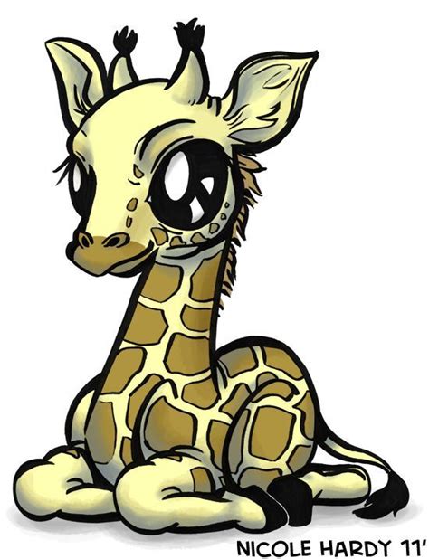 31 best Cartoon Giraffe Tattoos For Girls images on Pinterest | Giraffe ...