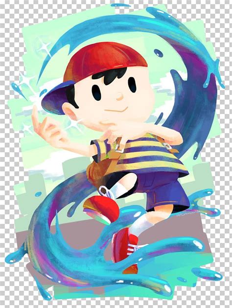 Mother 3 EarthBound Ness Fan Art PNG - art, cartoon, child art, earthbound, fan | Mother games ...