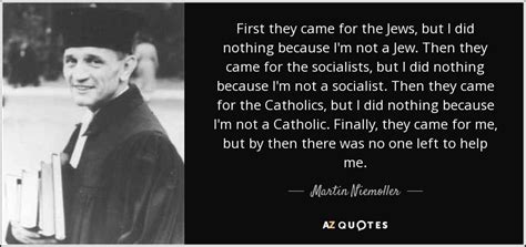 TOP 25 QUOTES BY MARTIN NIEMOLLER | A-Z Quotes