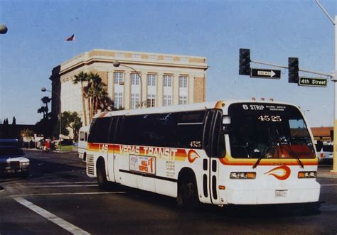 LAS VEGAS TRANSIT RTS BUS. 1980S | Chartered bus, Bus, City transit