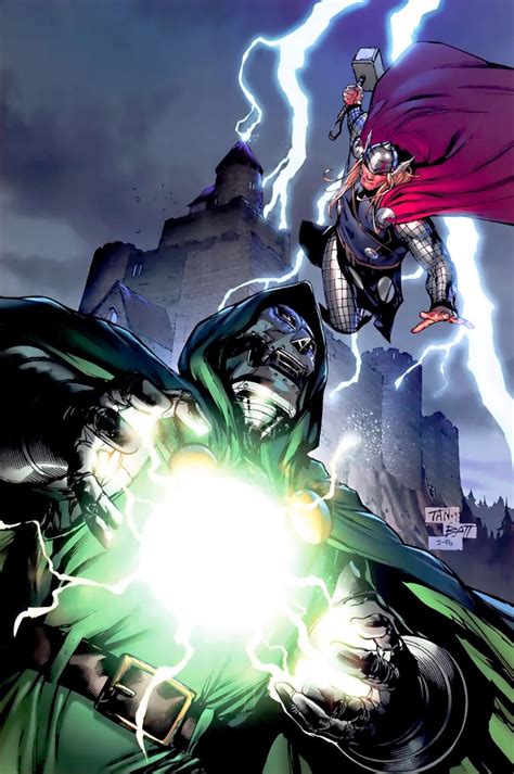 Dr Doom Vs Thor | Marvel comics art, Comic art community, Marvel villains