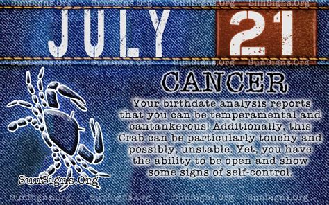 July 21 Birthday Horoscope Personality | Sun Signs Zodiac Horoscope ...