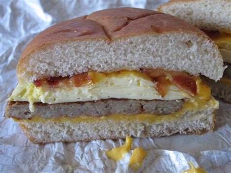 Review: Wendy's - Classic Breakfast Sandwich | Brand Eating