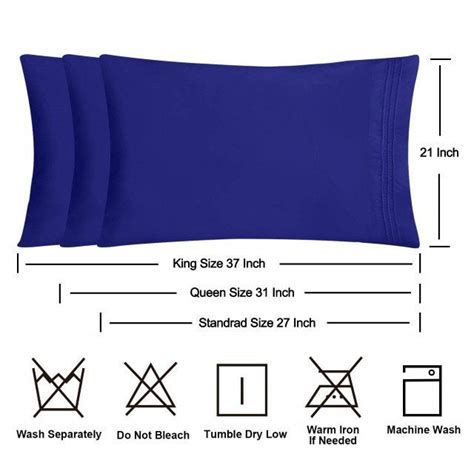 King Size Pillowcase Measurements