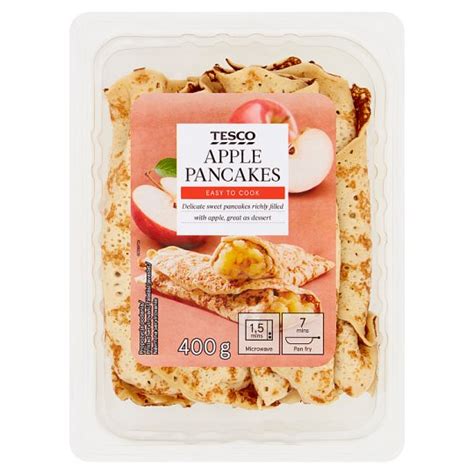 Tesco Apple Pancakes 400 g - Tesco Groceries