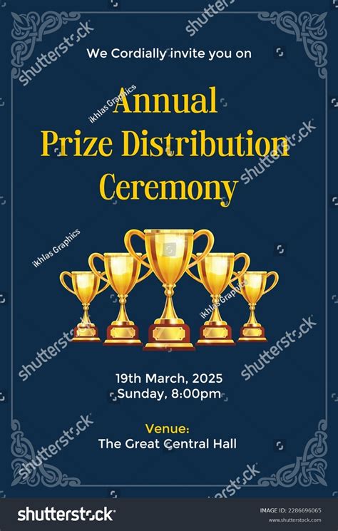 10 Prize Distribution Invitation Images, Stock Photos & Vectors | Shutterstock