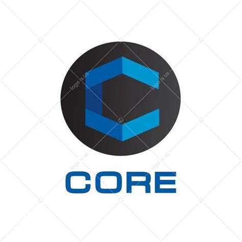 Core Logo - Logo Is Us | ? logo, Logo branding, Core