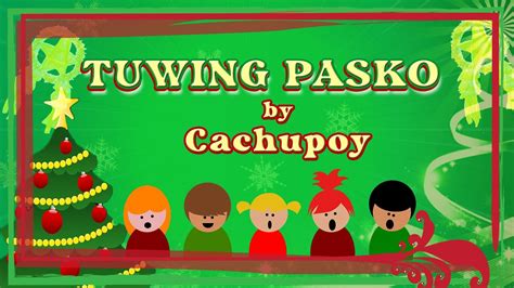 Cachupoy - TUWING PASKO (Lyric Video) OPM - YouTube