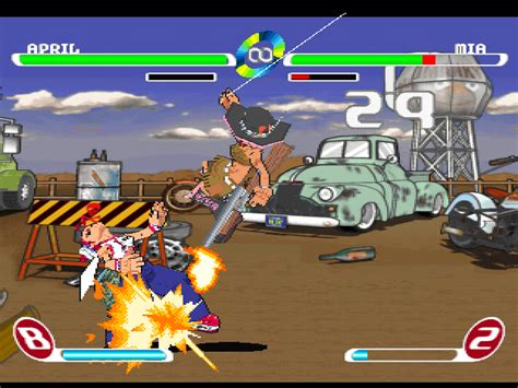 Screenshot of Slap Happy Rhythm Busters (PlayStation, 2000) - MobyGames