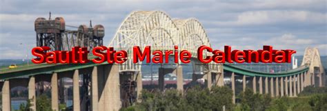 Sault Ste. Marie Community Events Calendar