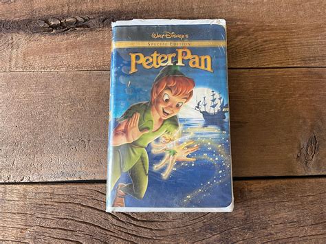 Peter Pan // Walt Disney Special Edition VHS Movie - Etsy Canada