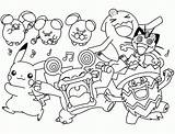 Pokemon Coloring Pages sketch template