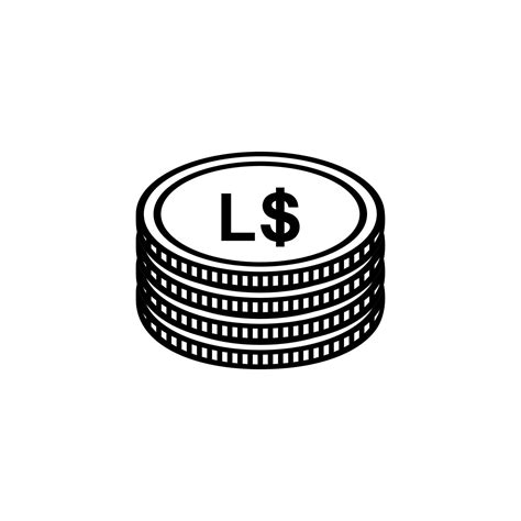 Liberia Currency Symbol, Liberian Dollar Icon, LRD Sign. Vector ...