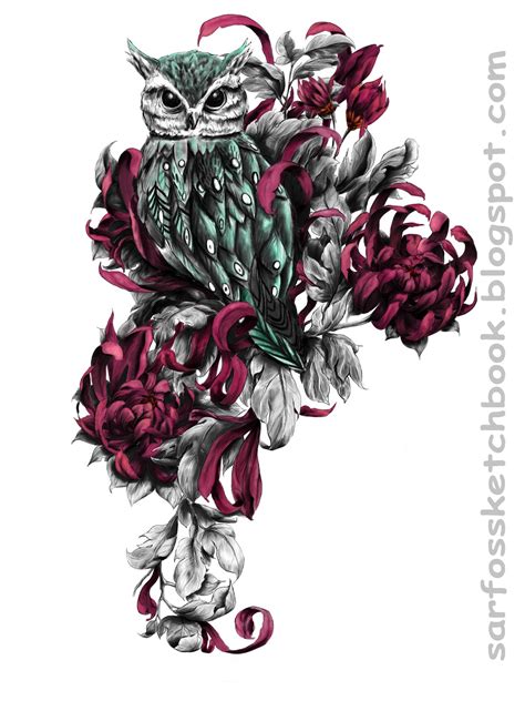 Owl Tattoo Designs on Behance