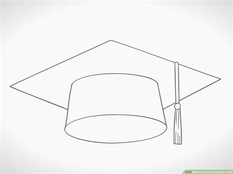 Graduation Cap Outline Clip Art At Vector Clip Art Online, , 46% OFF