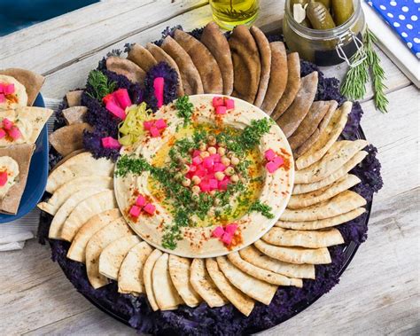 Mediterranean Hummus Platter Catering