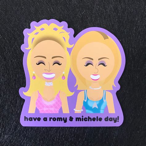 Romy & Michele movie Quotes Magnets - Etsy