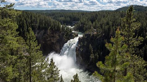 Upper Falls of the Grand Canyon of the Yellowstone - Yellowstone National Park