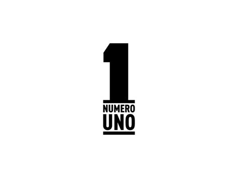 Numero Uno by aninndesign on Dribbble