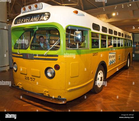 Michigan Dearborn The Henry Ford Museum Rosa Parks Bus Stock Photo - Alamy