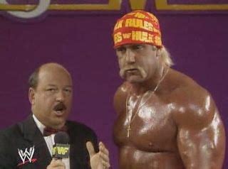 WWF / WWE: Wrestlemania 5 - Hulk Hogan talks to Mean Gene about his WWF ...