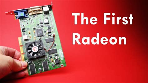 Testing the very first ATI Radeon Graphics Card - YouTube