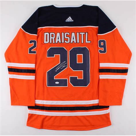 Leon Draisaitl Signed Edmonton Oilers Jersey (JSA COA) | Pristine Auction