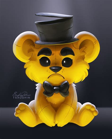 Golden Freddy by http://tsaoshin.deviantart.com/ | Fnaf art, Fnaf golden freddy, Fan art