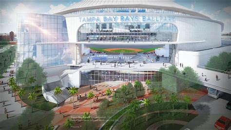 Tampa Bay Rays' $892 million stadium in Ybor City: 1st photos released ...