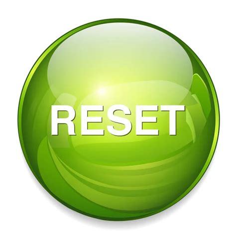 Reset button icon — Stock Vector © sarahdesign85 #70280635