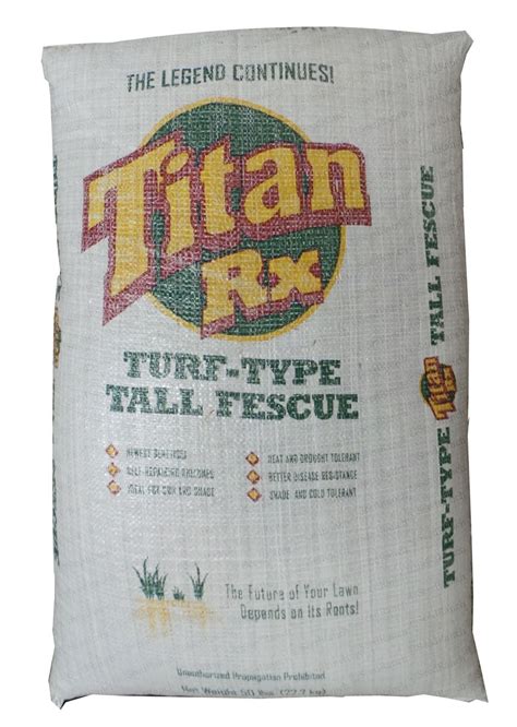 Titan RX Tall Fescue Grass Seed - 50 Lbs. - Seed Barn