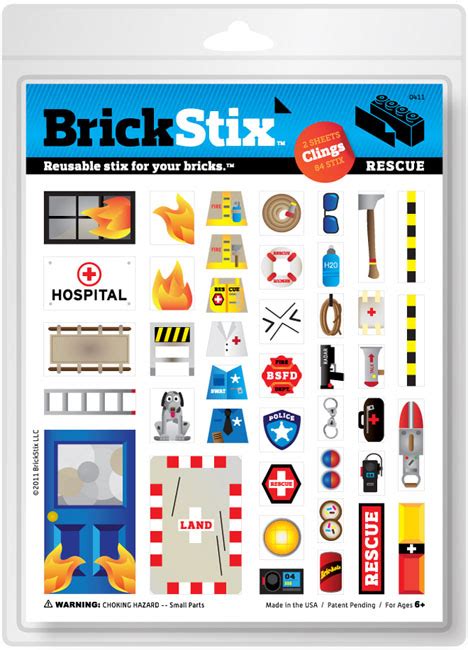 BrickStix LEGO Decals