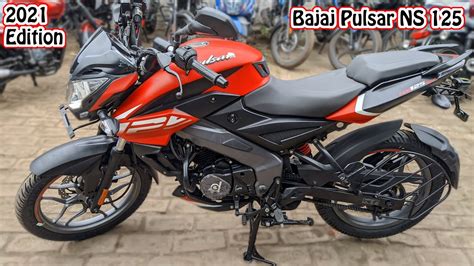 New Bajaj Pulsar NS 125 Detailed Review | Matt Red Color | On Road ...