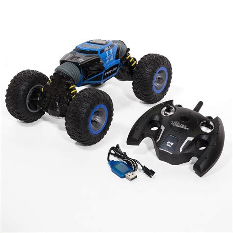 Ihubdeal 4W Double Sided Flip RC Stunt Car with One-Click Conversion 2 ...