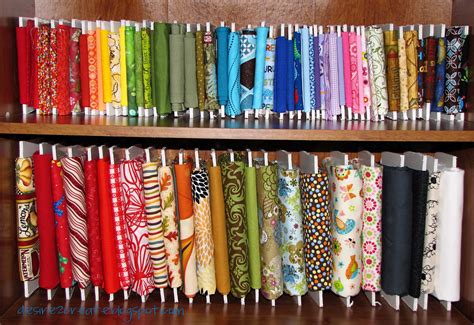 Desire 2 Create: Organizing Our Home: Mini Fabric Bolts & Mini-Mini Bolts