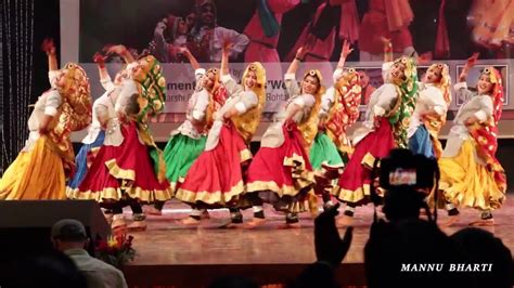 Haryanvi Dance Group Held in M.D.U Tagore Auditorium 39 unifest. - YouTube