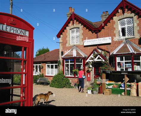 Traditional English Village Post Office Somerleyton Village Suffolk England GB Stock Photo - Alamy