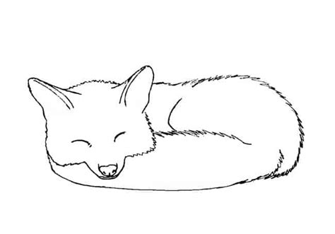 How to Draw a Sleeping Fox step by step – Easy Animals 2 Draw